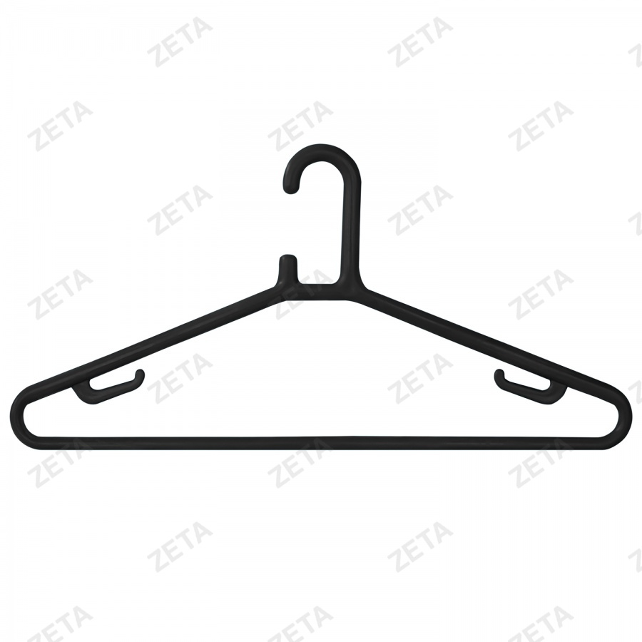 Плечики для одежды "Стандарт" (черные) - изображение 1