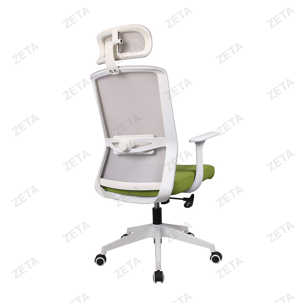 Кресло №SK-6003W (серое, зеленое сиденье) (ВИ) - изображение 4