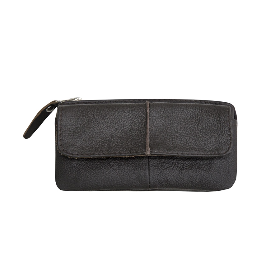 Мини-барсетка Кардинал, кожа