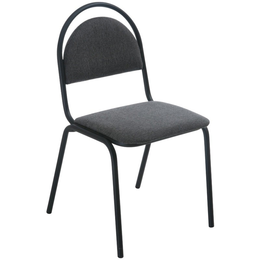 Стул Стандарт черный муар, гоб серый ТК-2 (РФ)