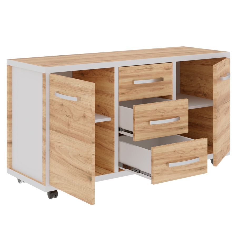 Тумба сервисная Киото Микс (КУЛ) 1332*454*650Н