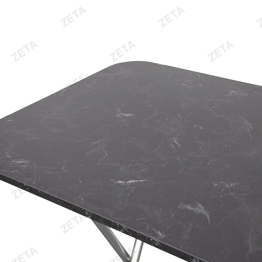 Стол складной (700*1100 мм) №10152 чёрный мрамор (Турция) - изображение 3