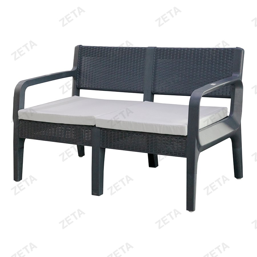 Комплект диваннный + кофейный столик (антрацит) (Besa-Турция) - изображение 2