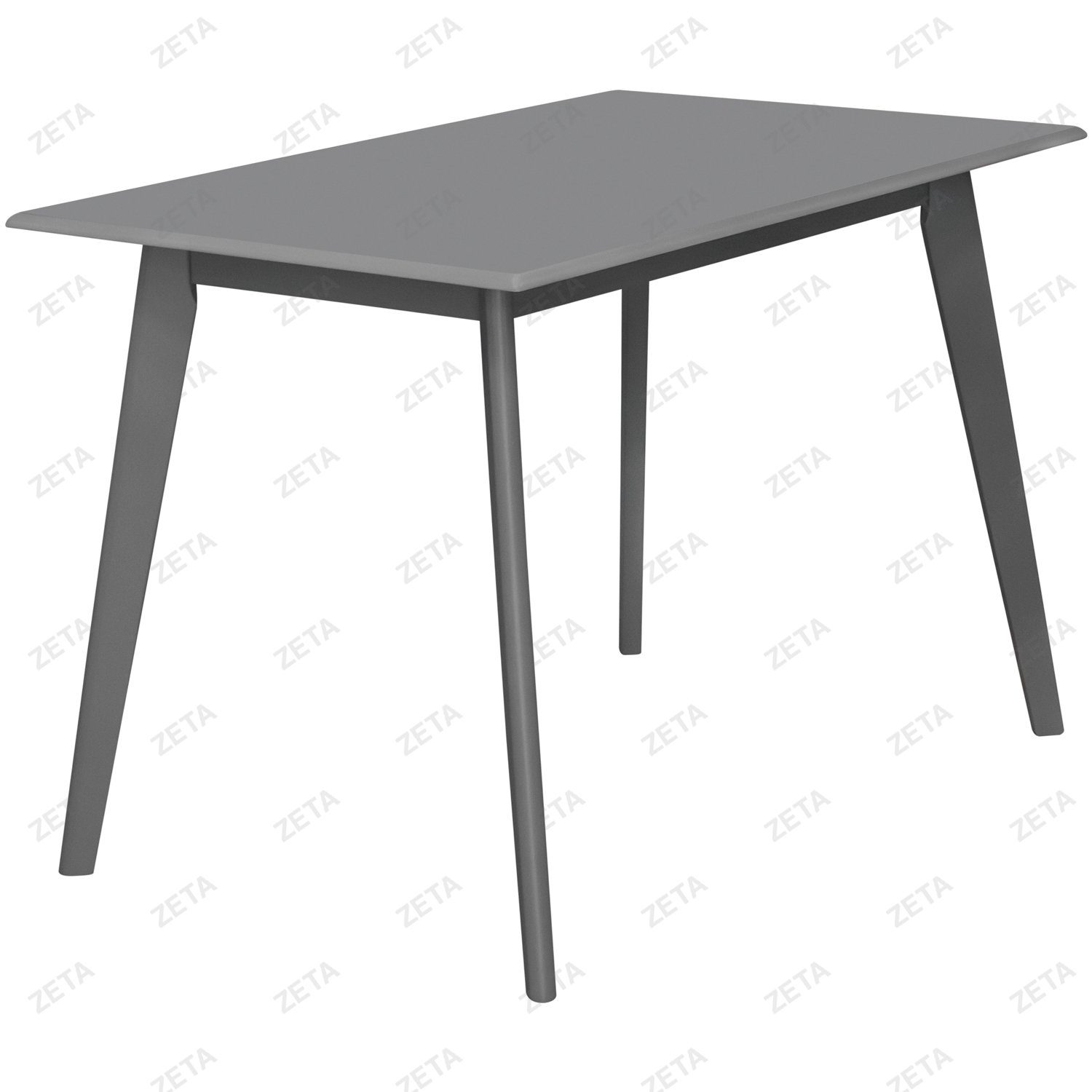 Комплект мебели: стол + 4 стула №RH7159T+RH1037C (серый / светло-бежевый) (Малайзия)