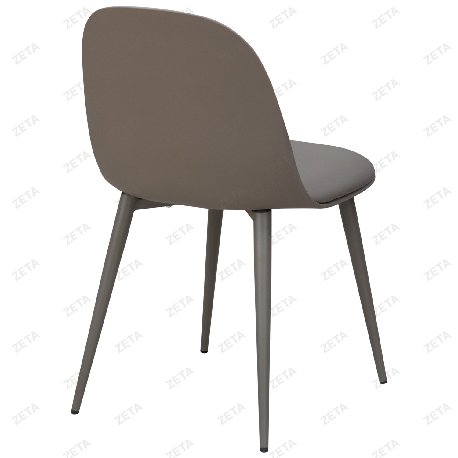 Cтул JYSK "PC-064T" (серо-коричневый) (ВИ)