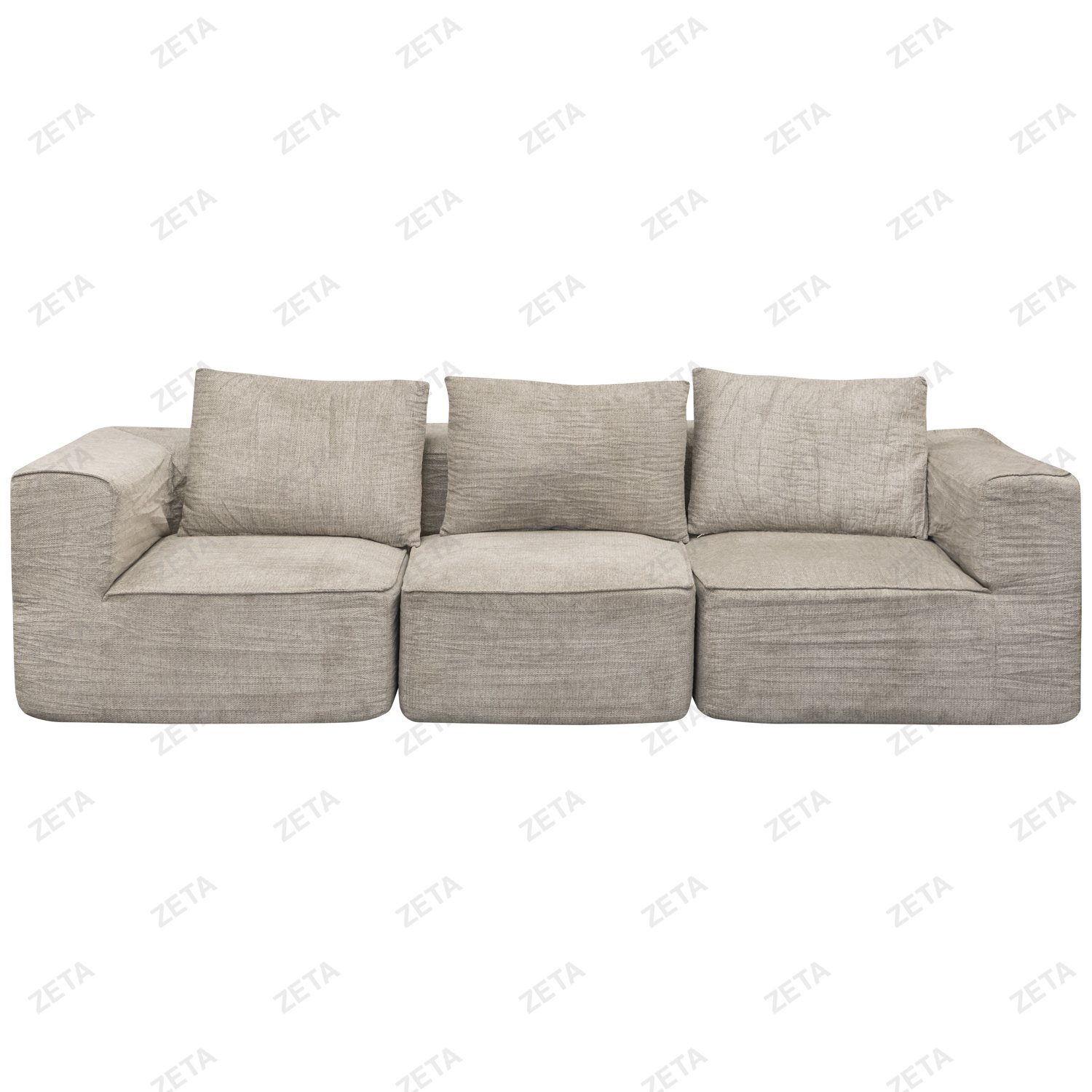 Диван 3LEY-070N1-PZY-HN/PM1-NH (светло-коричевый) (ВИ)