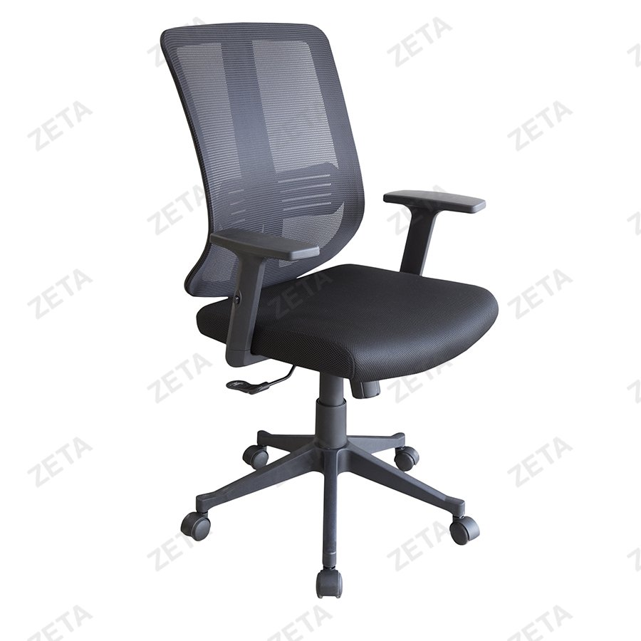 Кресло №032-L (чёрная сетка) (ВИ)