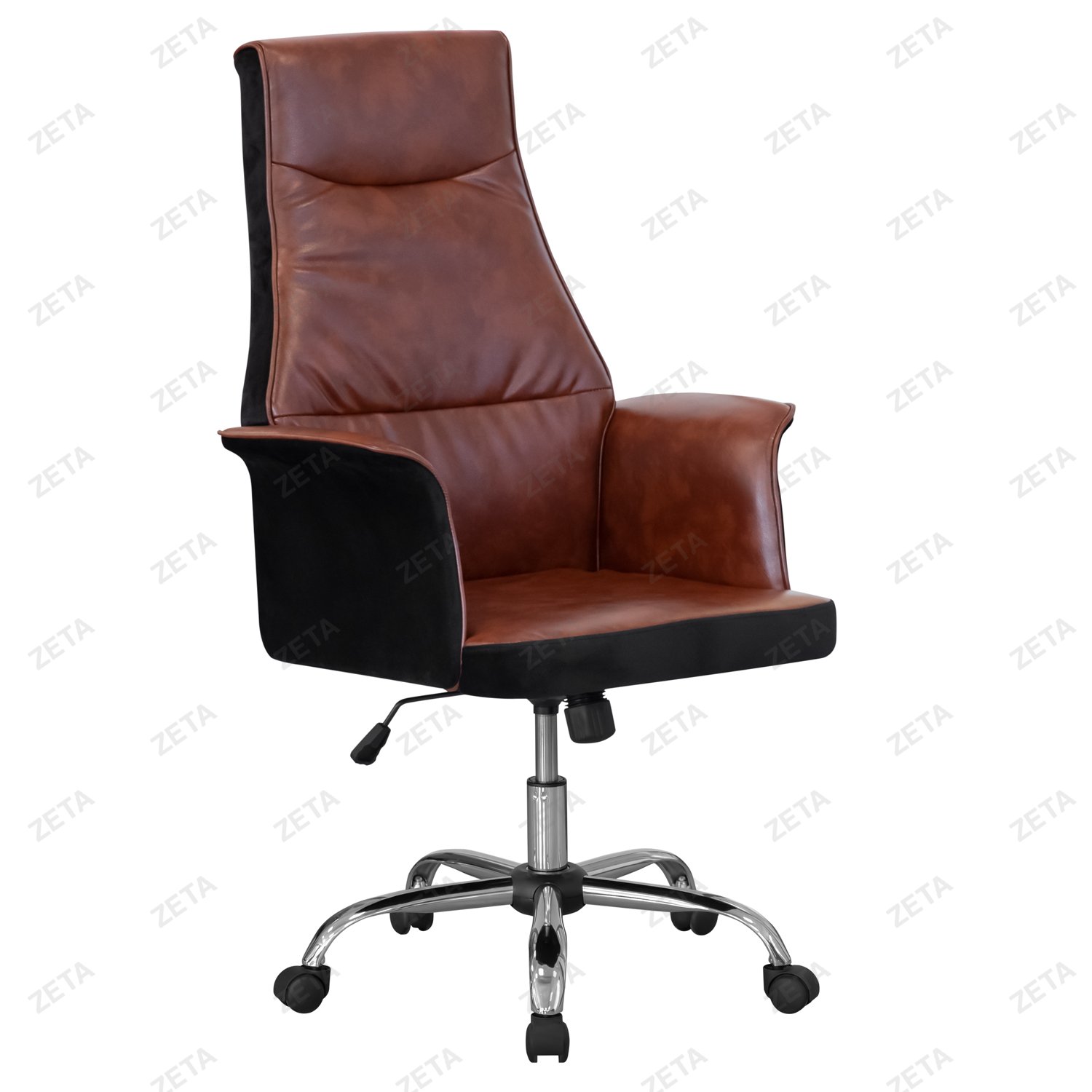 Кресло №НС-4030 (коричневое / чёрное) (ВИ) - изображение 1