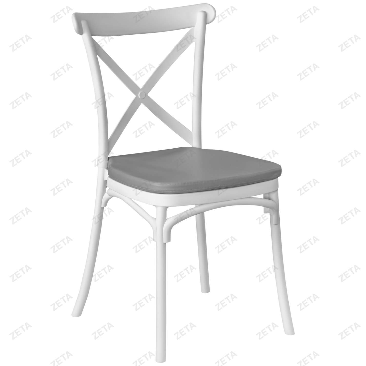 Стул C-X 39588 (белый) (ВИ)