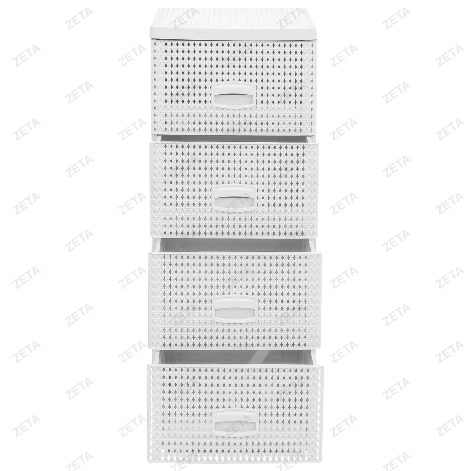 Комод 4-х секционный (белый) (Urgut-Уз)