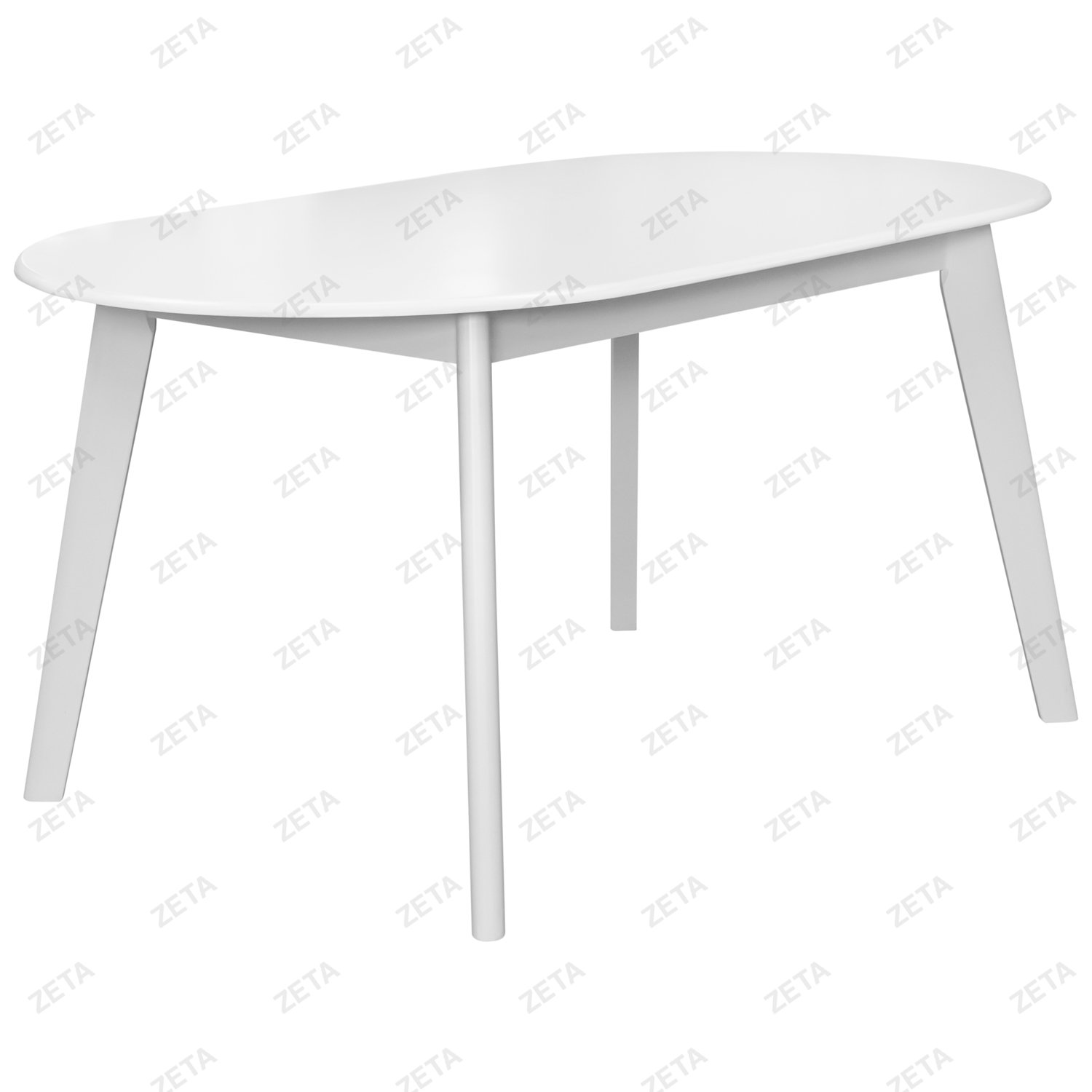 Комплект мебели: стол + 6 стула №RH7234T+RH 373 (белый) (Малайзия)