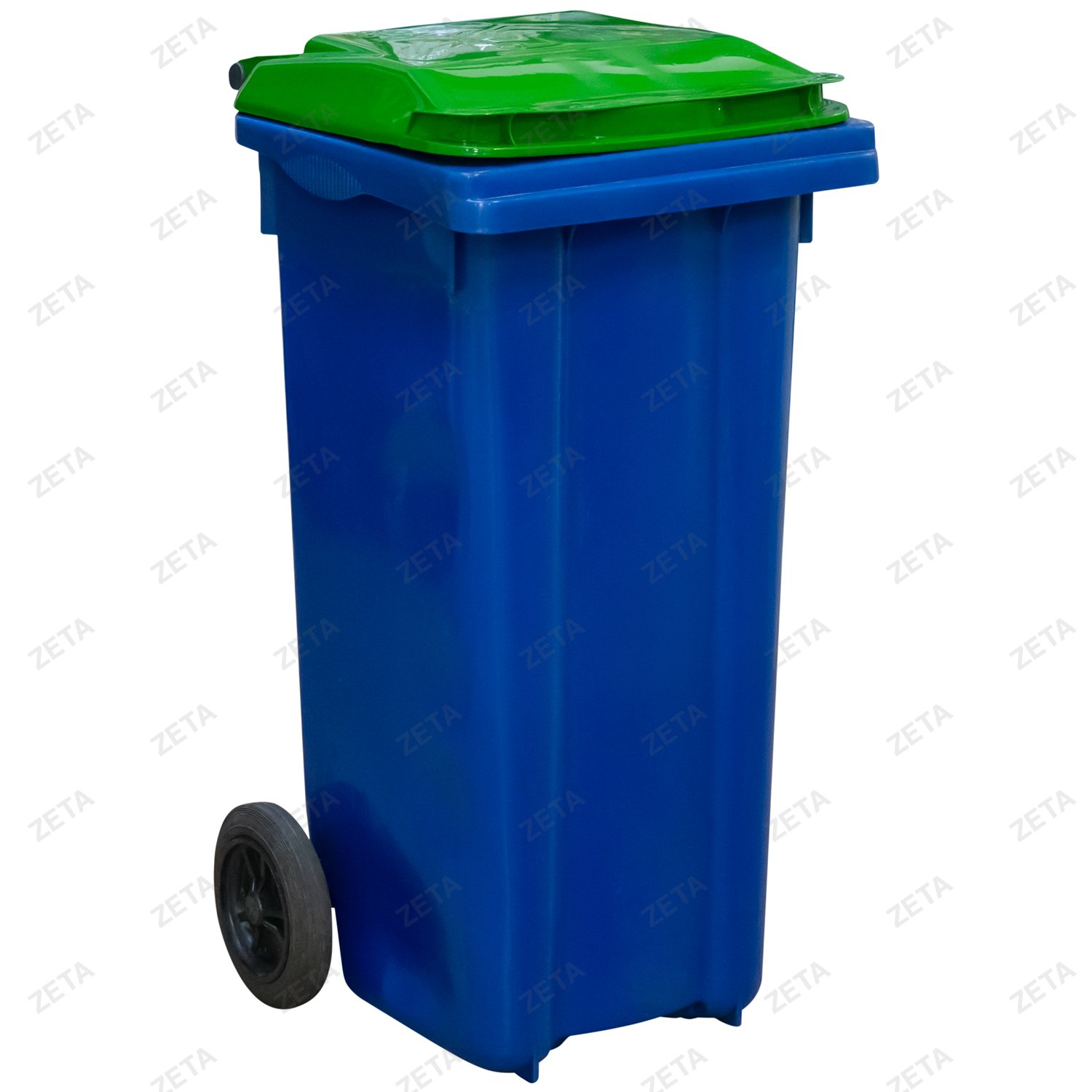 Бак мусорный с крышкой на колесиках 120 л Razak (И)