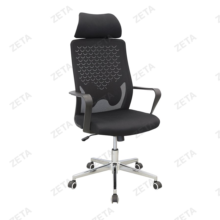 Кресло №071-H (чёрная сетка) (ВИ) - изображение 1