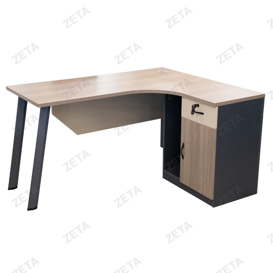 Cтол с тумбой №PG-F20A-14A-R (ВИ)