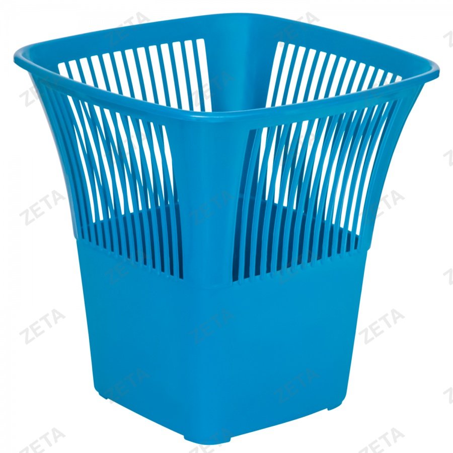 Корзина для мусора, пластиковая "Буканас" (цветная) - изображение 1