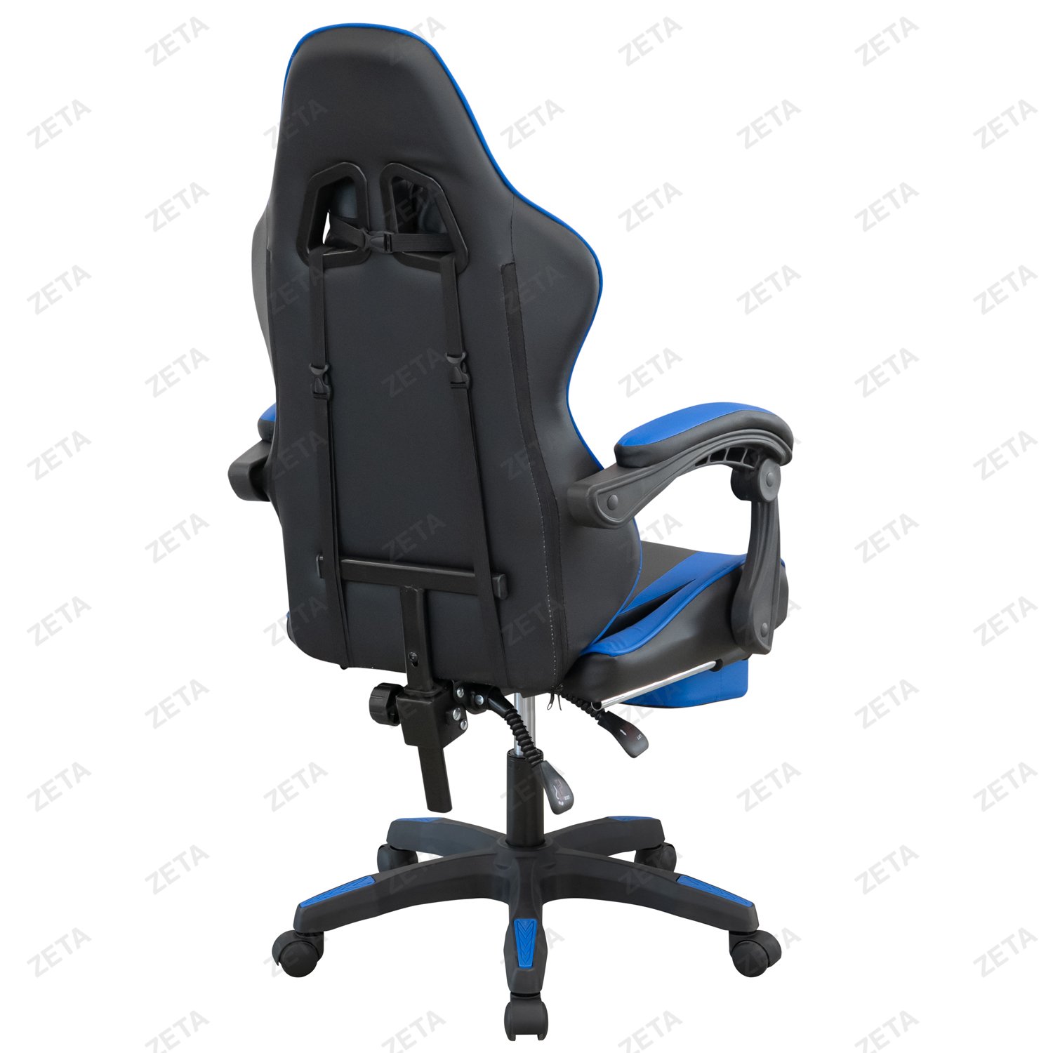 Кресло GM-202F (черный / синий) (ВИ)