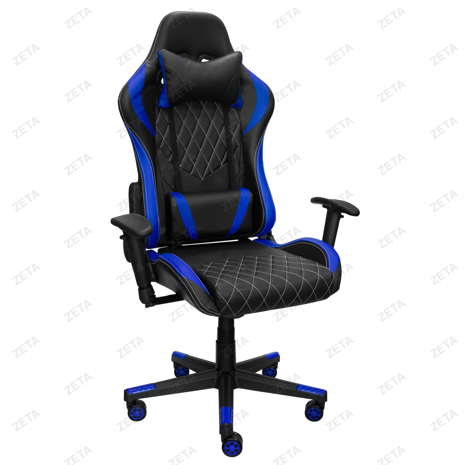 Кресло №GC-4 (чёрно-синее) - изображение 1