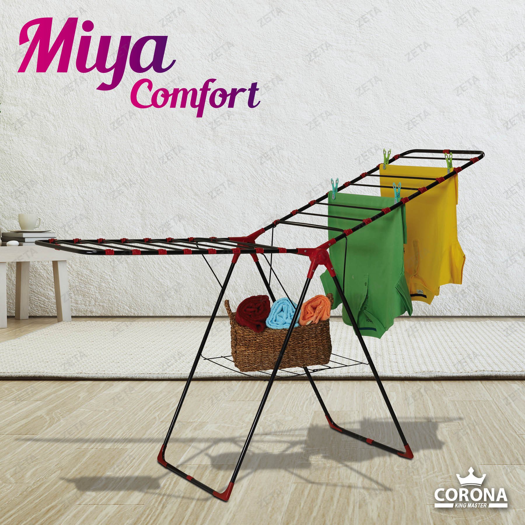 Сушилка для белья "Miya comfort" №KRT/1-006 - изображение 5