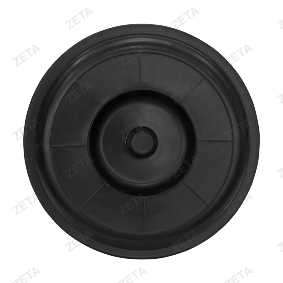 Крышка для пластикового ведра 16 л. D 325 мм (чёрная - непищевая) - изображение 2