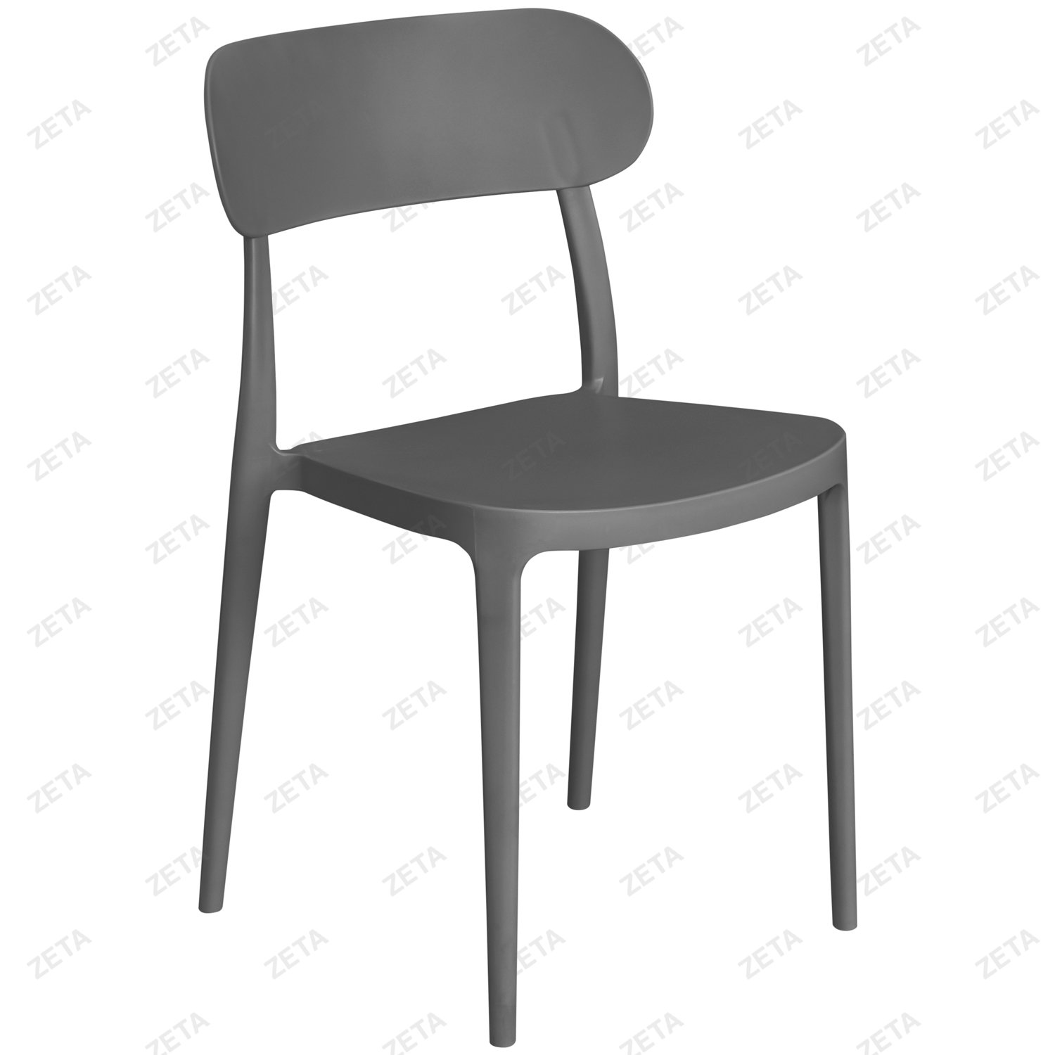 Стул пластиковый "Микки" (серый)