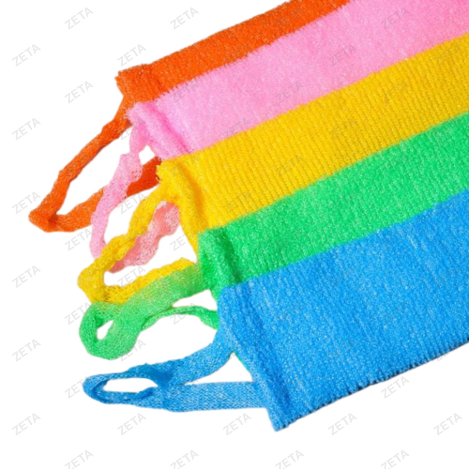 Мочалка 13 * 42 см. "Банная длинная" №1847132 (микс)