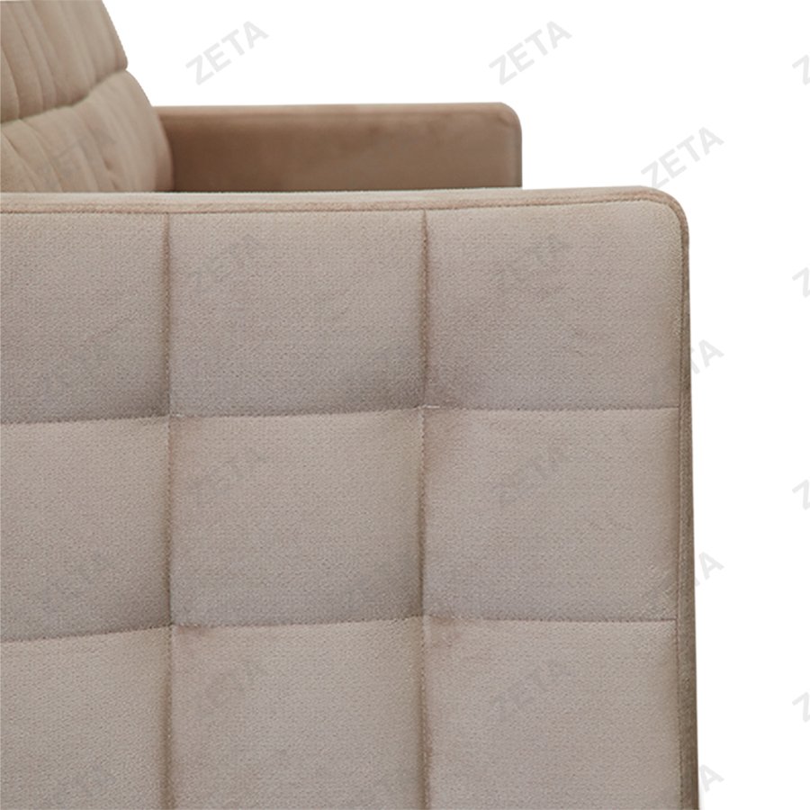 Диван Татьяна 9 №Bismark 02 (бежевый велюр) (АСМ-Э)