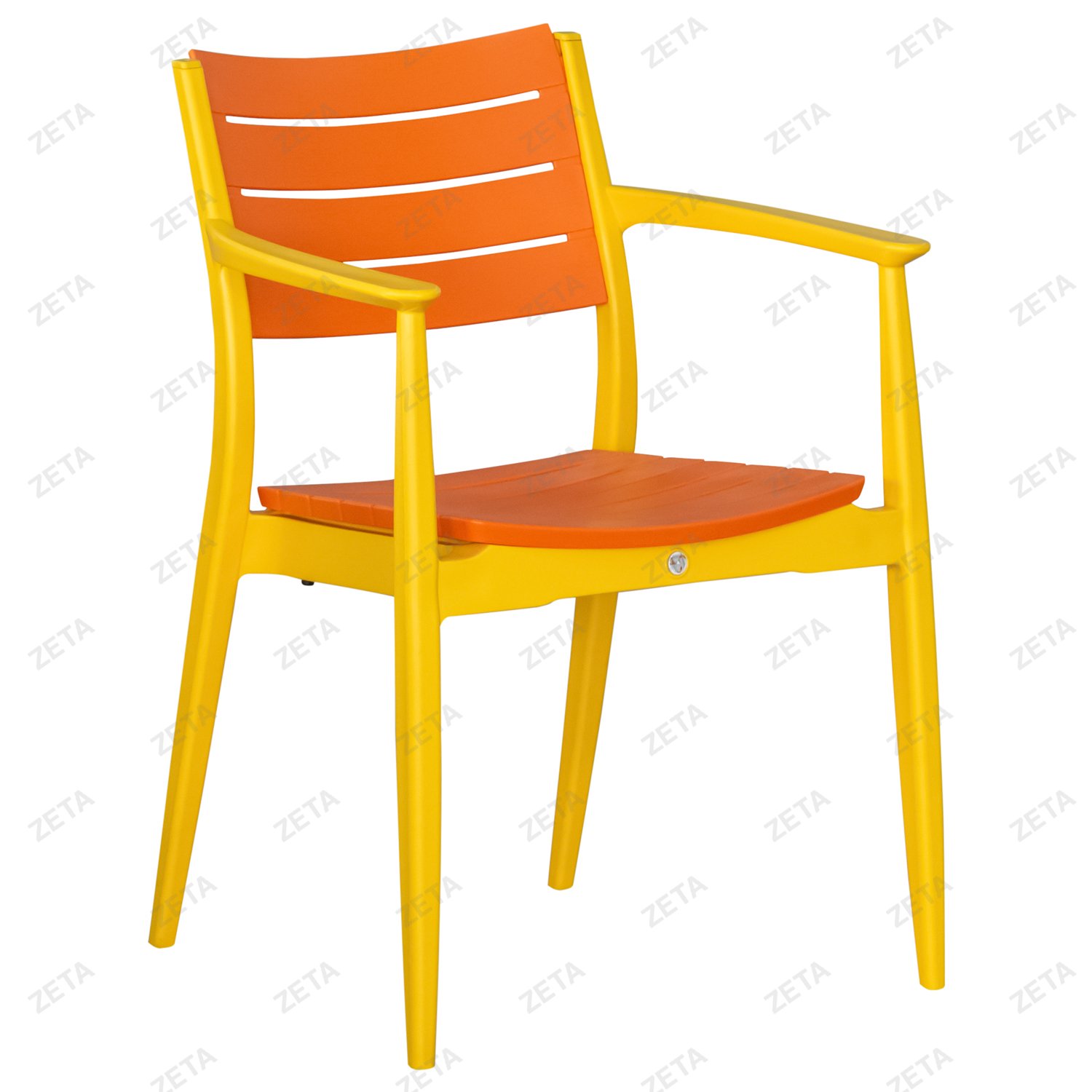 Стул "Tina" №CH-08-0229 (orange 7882/yellow 100001) (И-НВ) - изображение 1