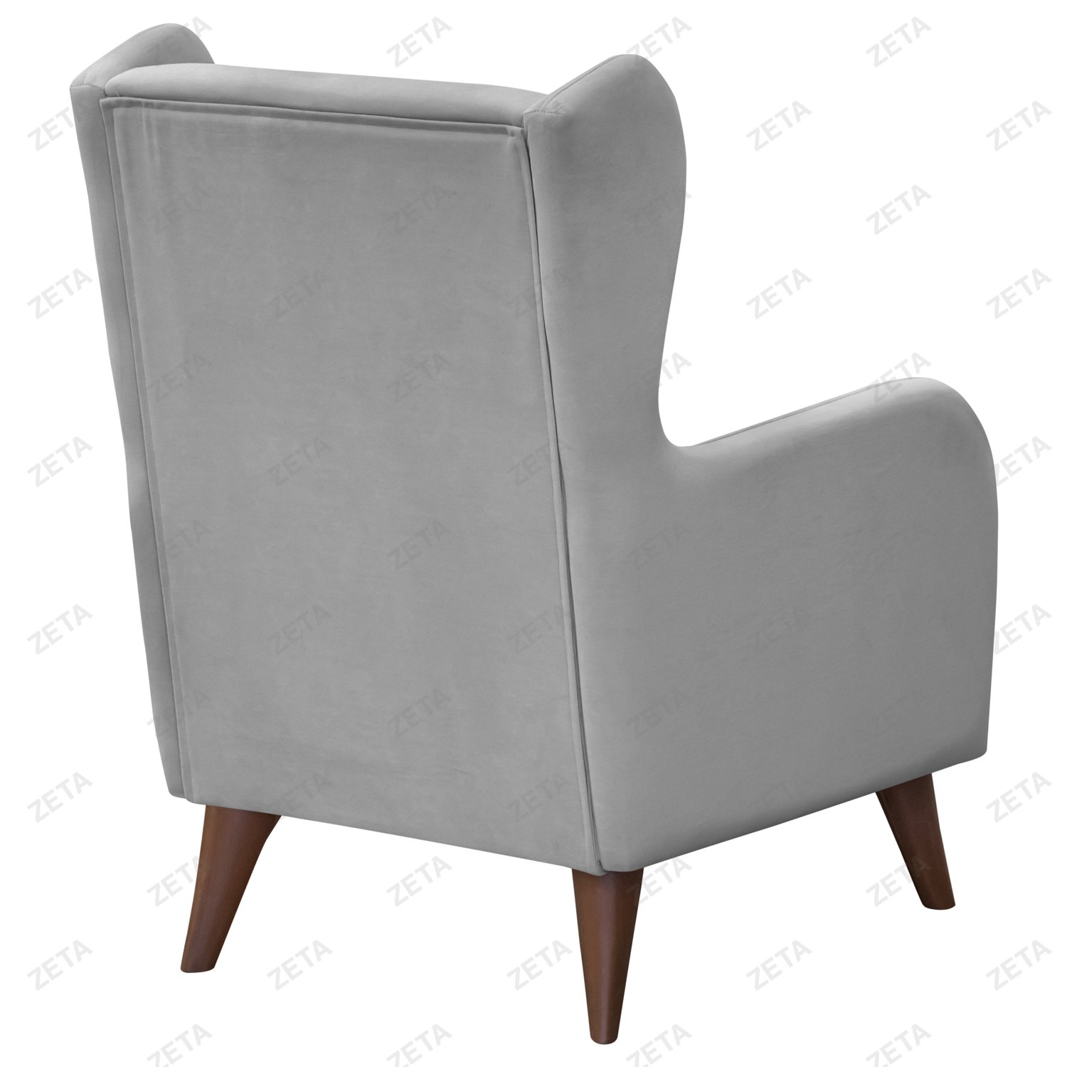Кресло "Градара" (650*725*990 мм) №Luma 13 (светло-серый) (АСМ-Э) - изображение 3