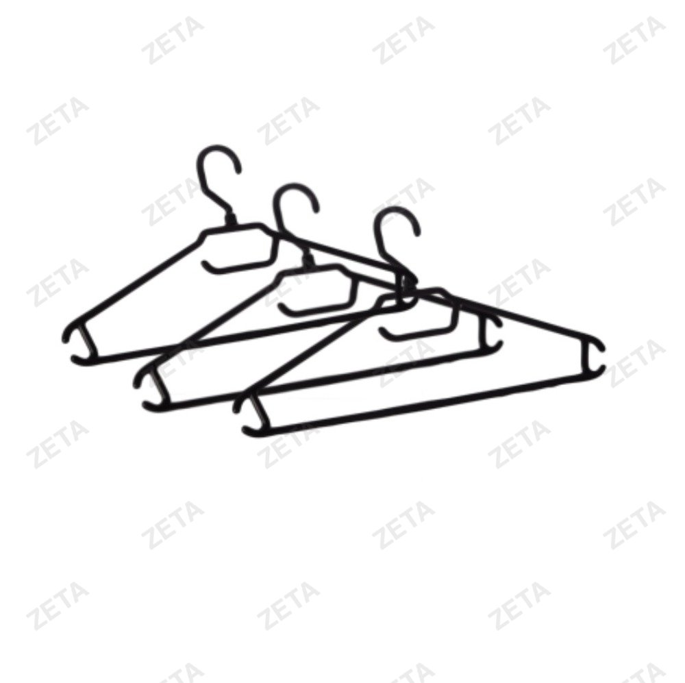 Вешалка-плечики для лёгкой одежды 52-54 размеры (3 шт.)