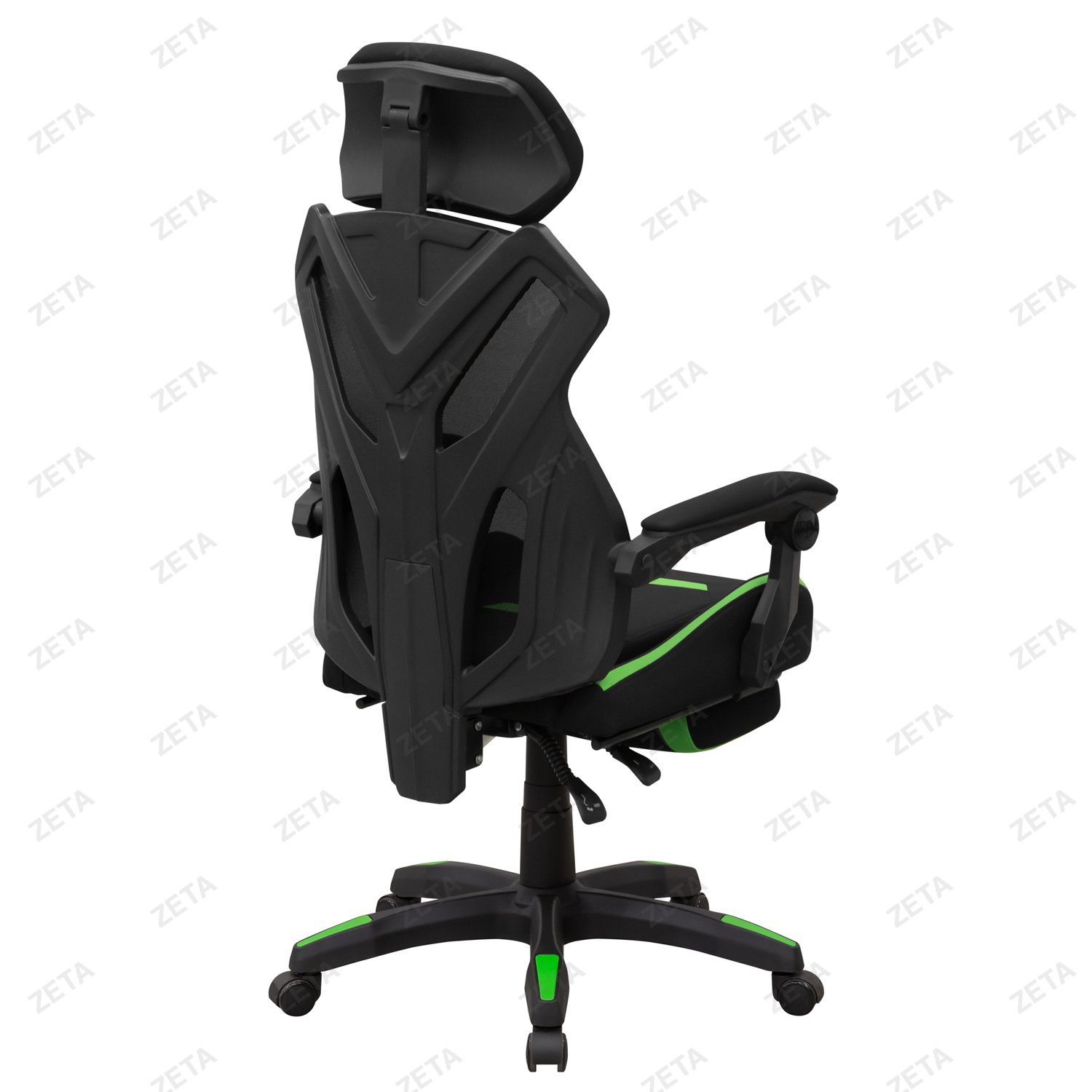 Кресло "НС-902" (чёрный и зелёный) (ВИ) - изображение 4