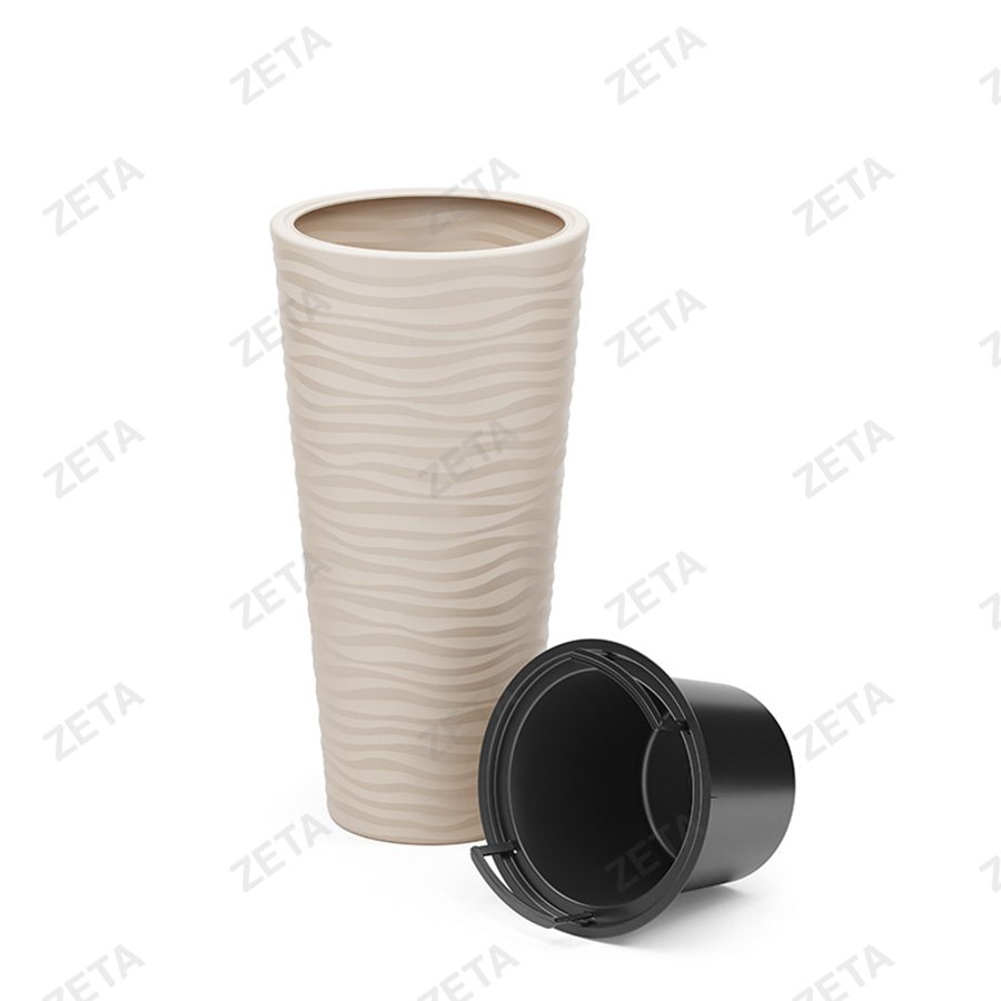 Кашпо 43 л. "Оазис" со вставкой 10 л.