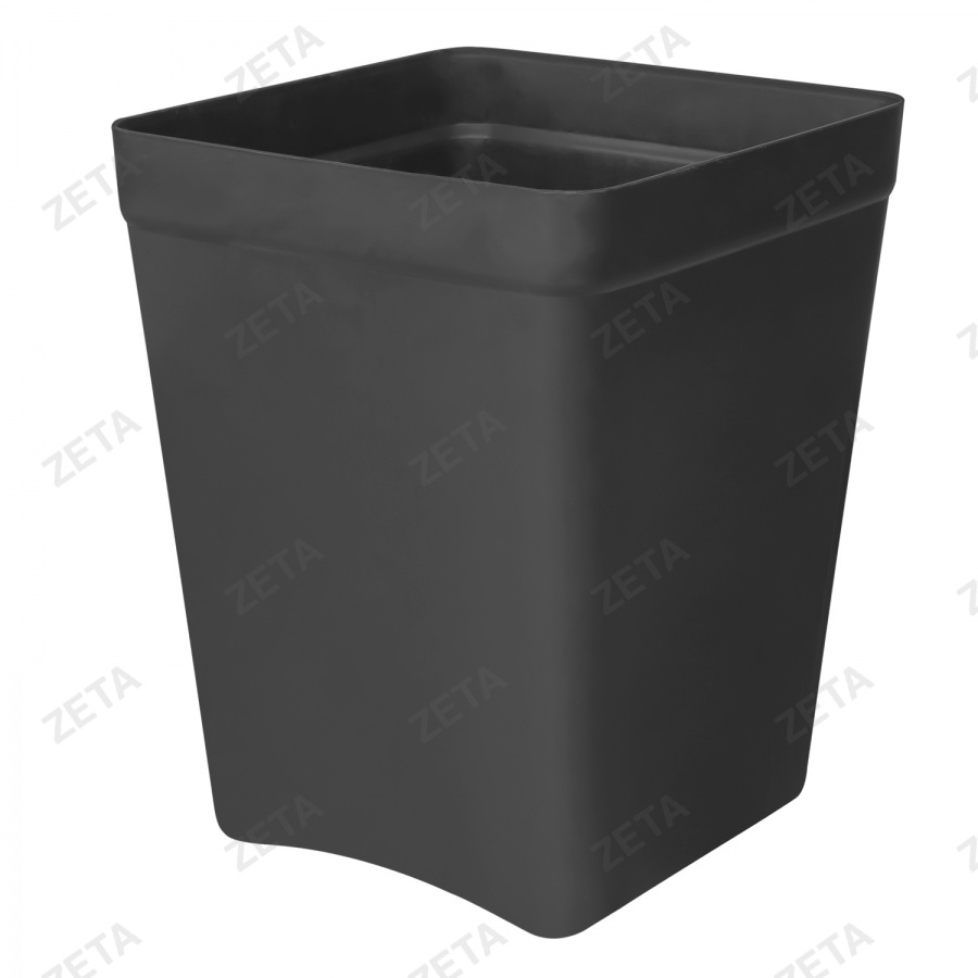 Ведро-табурет пластиковое, чёрное (40 л.) - изображение 2
