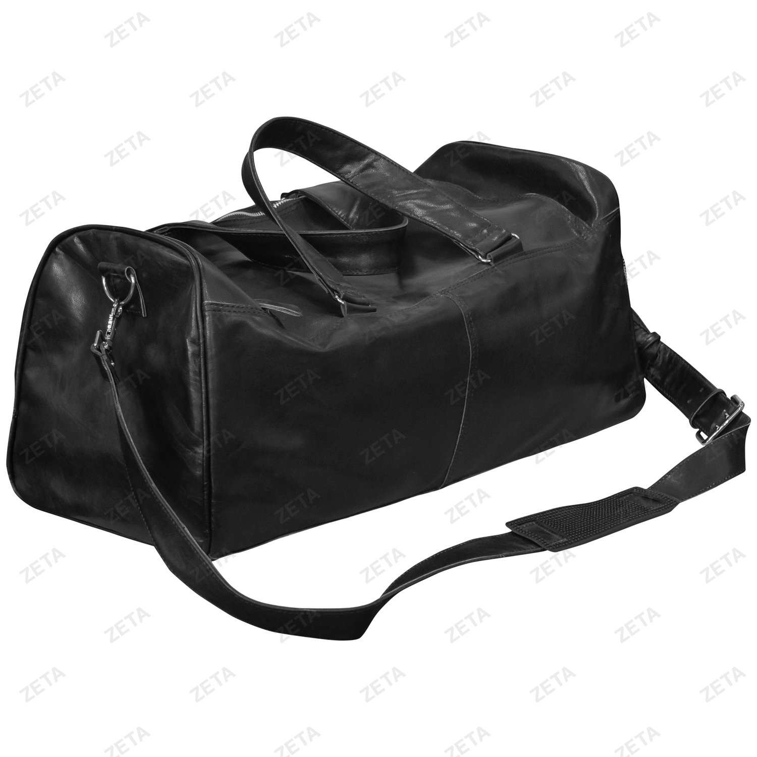 Сумка дорожная с ремнем Шах, кожа - изображение 4