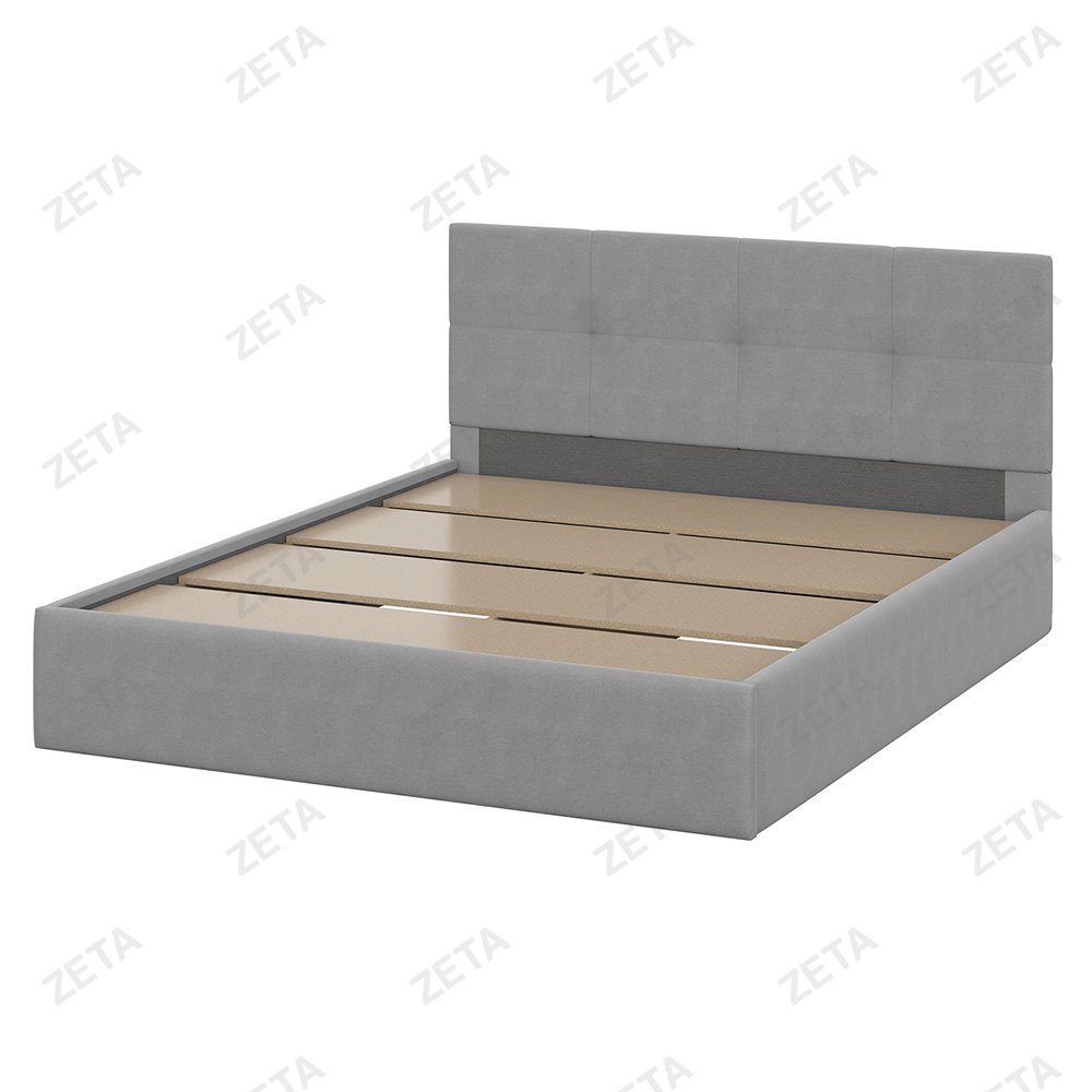 Кровать двойная №4 №00-00112031 (серый) (РФ)