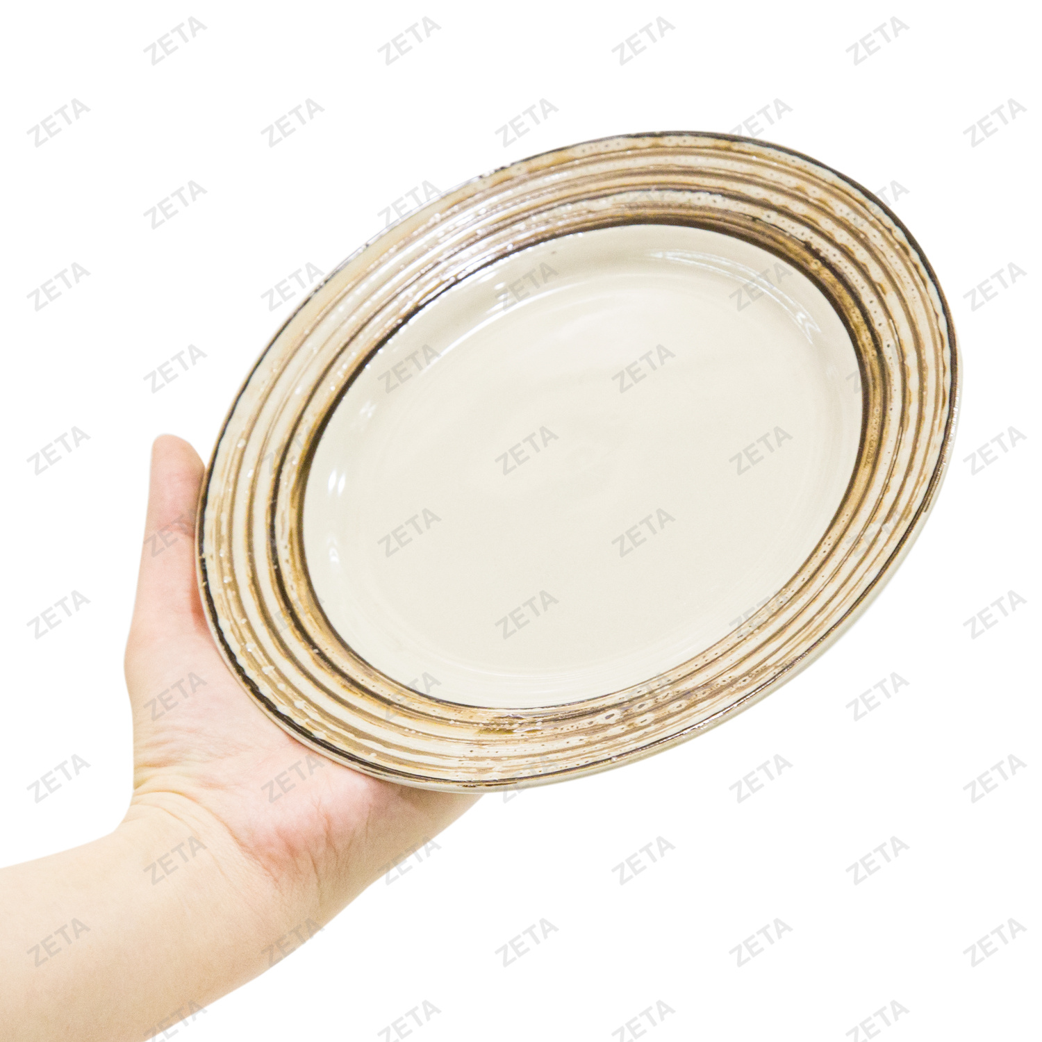 Тарелка керамическая десертная №171248 - изображение 2