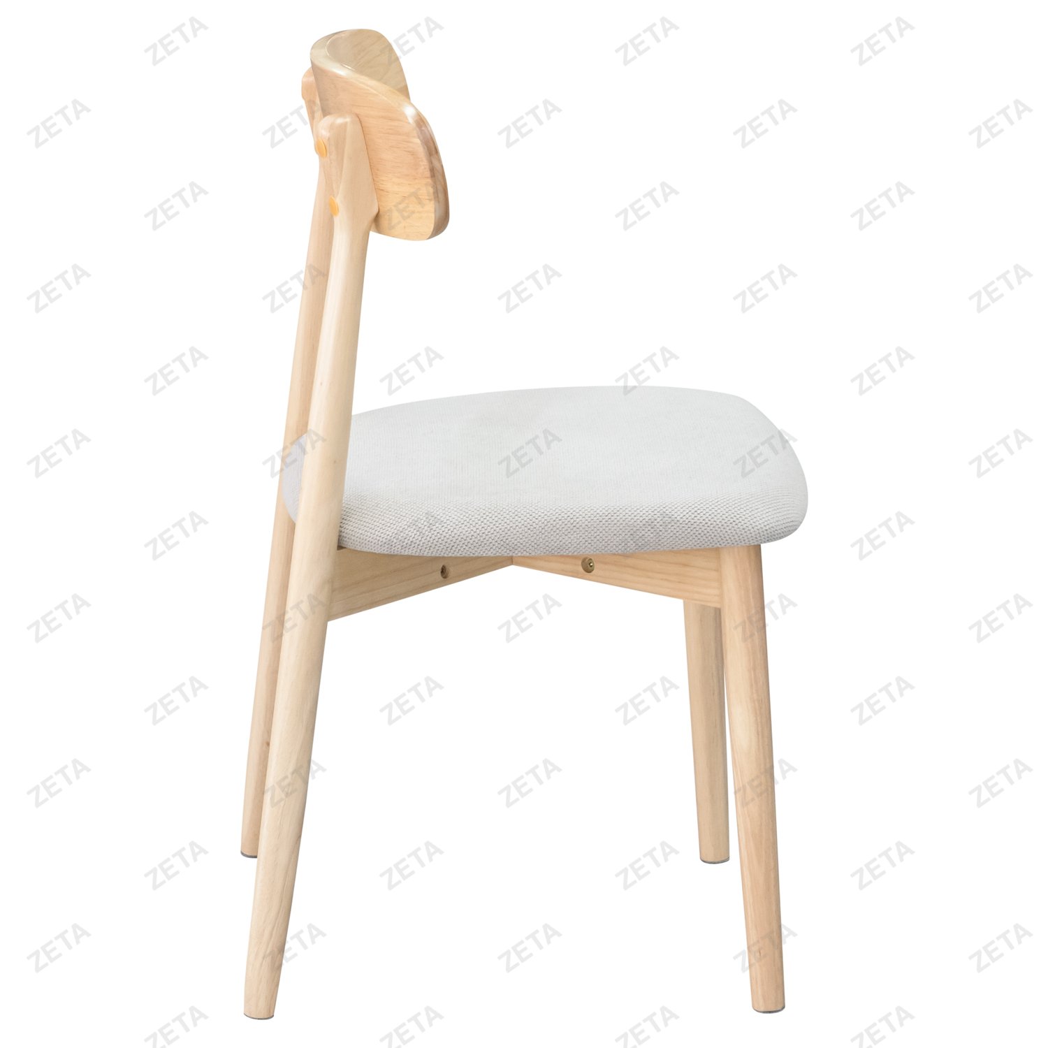 Стул KJC5542 (светло-серый/натура) (ВИ)