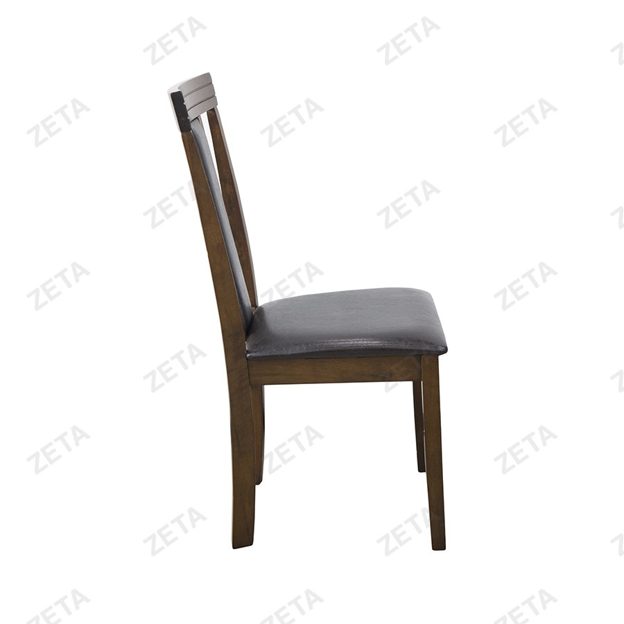 Столовый комплект: стол №RH7000T + 4 стула №RH197C (дуб тёмный, с мягкими элементами) (Малайзия) - изображение 5
