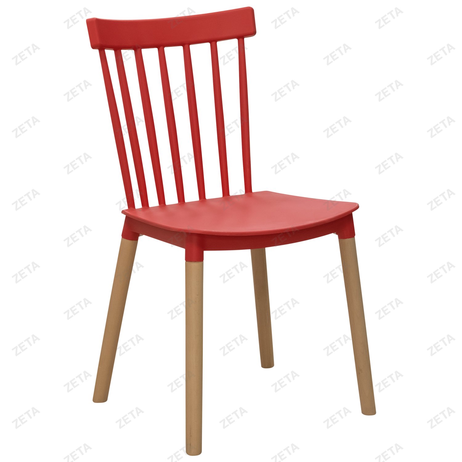 Стул пластиковый C14 (красный) (ВИ)