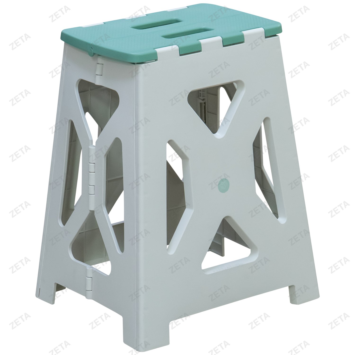 Табурет №RB-FM-46 (зелено-белый) (ВИ)