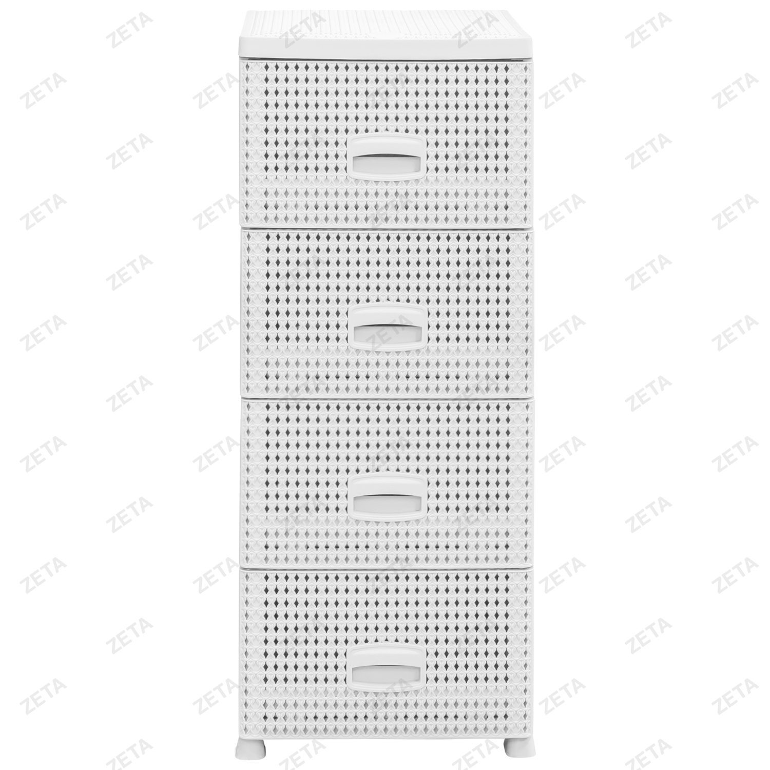 Комод 4-х секционный (белый) (Urgut-Уз)