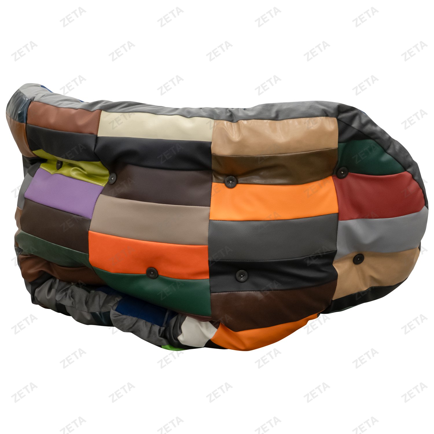 Мягкий элемент со спинкой на липучке (пэчворк)