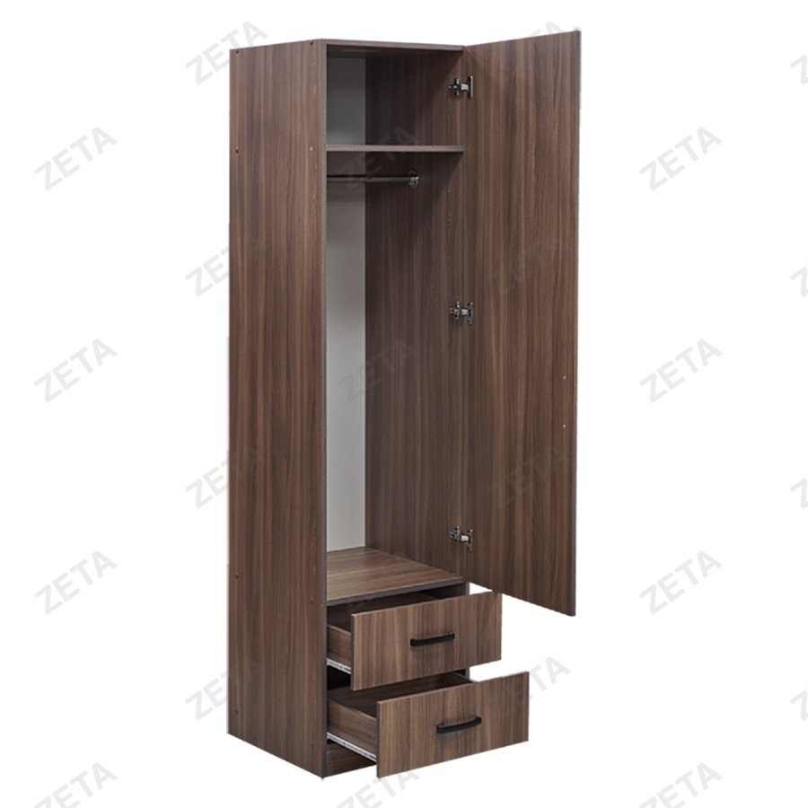 Шкаф для одежды Кул ШОК-1 (ясень шимо тёмный) (П-РФ)