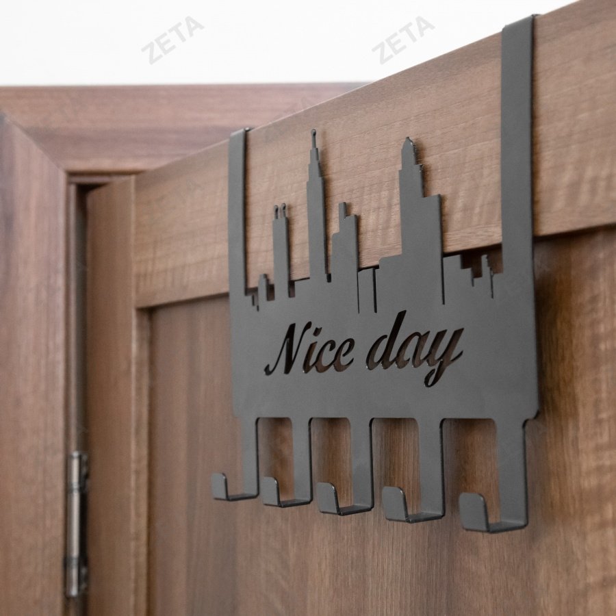 Крючок навесной, металлический "Nice day" - изображение 2
