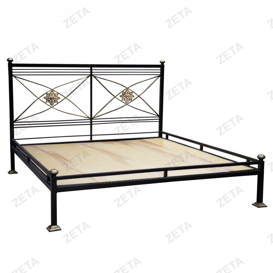 Кровать "Вояж" (2-х спальная, с коваными элементами) - изображение 1
