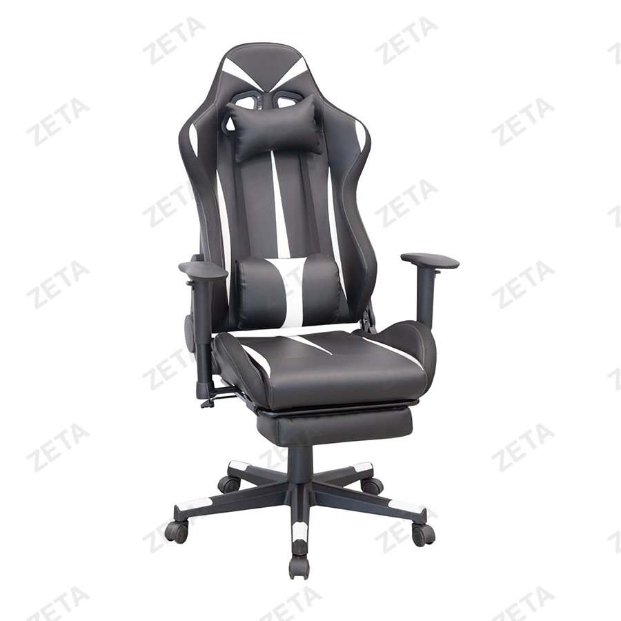 Кресло №HC-4025 (чёрный / белый) (ВИ)