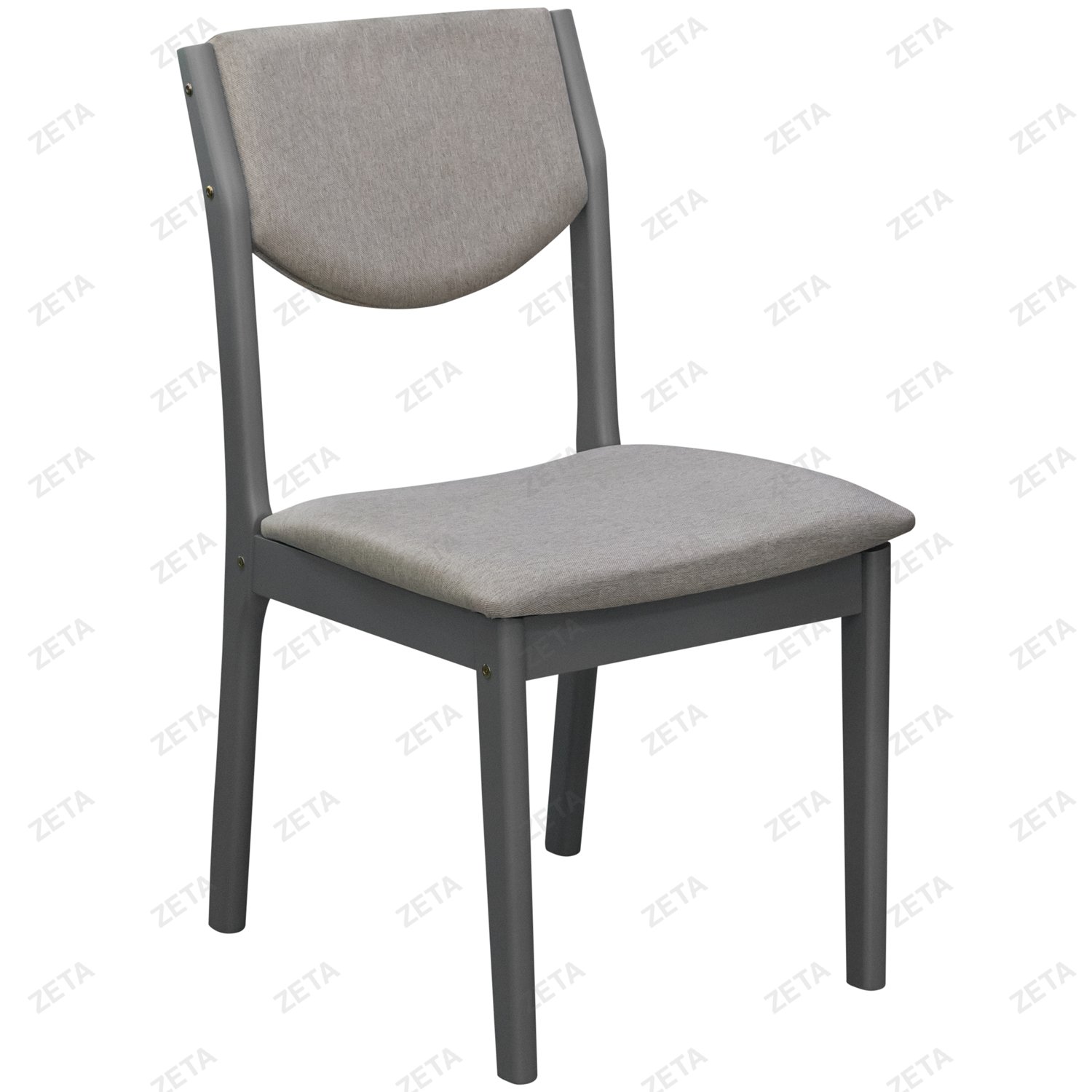 Комплект мебели: стол + 4 стула №RH7159T+RH1037C (серый / светло-бежевый) (Малайзия)