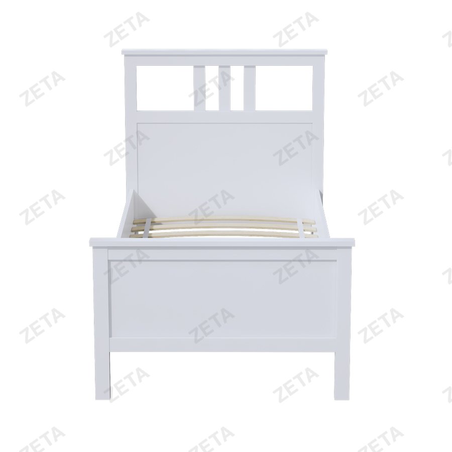 Кровать одинарная "Кымор" (900*2000 мм.) №5031310103 (белый) (Лузалес-РФ) - изображение 3