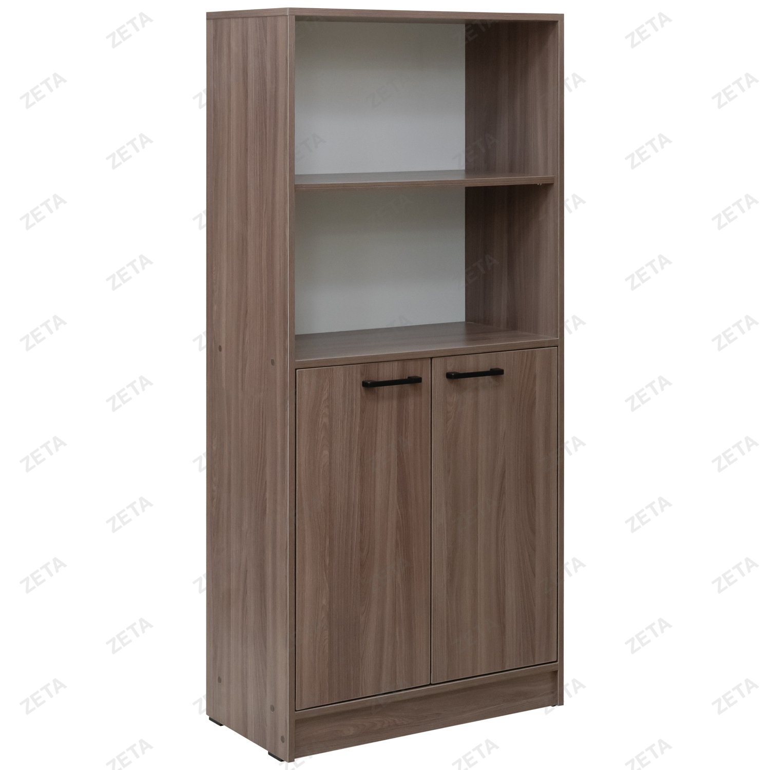 Стеллаж низкий КУЛ-116/1 (ясень шимо темный) (ТП)