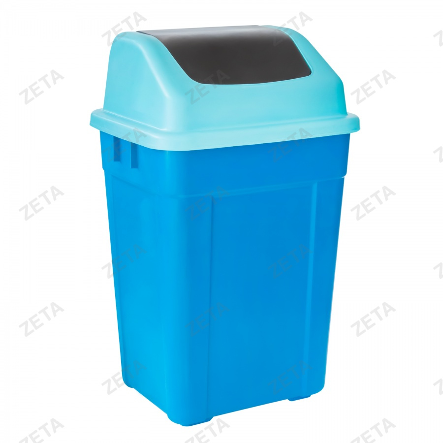 Ведро для мусора с клапаном, цветное (32 л.) - изображение 2