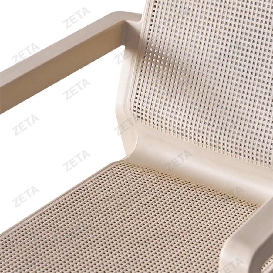 Кресло пластиковое "Palma" №571 (светло-бежевый) (И-HB)